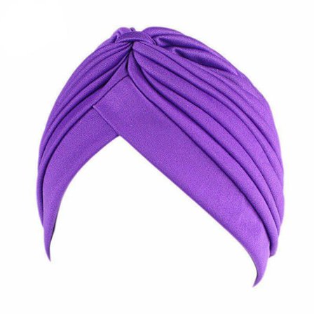 Turban - damer - lilla