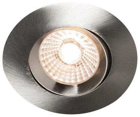 Hide-a-Lite Comfort G4 7475844 Downlight børstet stål, 7,5 W 520 lm, 2-27 K, 36 GR, Belysning