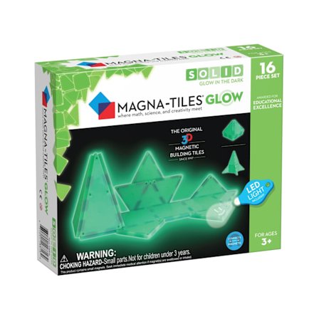 Magna-Tiles Glow med LED light 16 delar