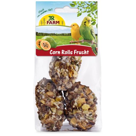 Jr Farm Maiskolber med Frukt - 90g