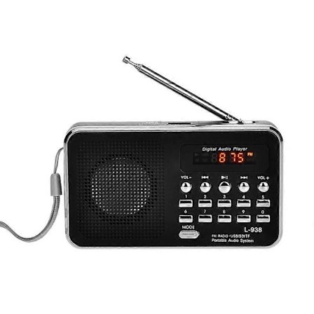 L-938 Mini FM Radio Portabel Digital Högtalare [db]