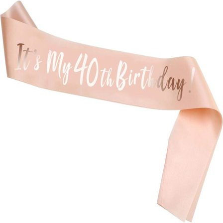 Rose Gold 40-årsdag Skjerp, Det er min 40-årsdag Sateng Skjerp