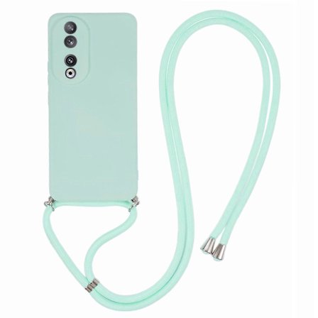 TPU Fiber Indvendig Beskyttelsescover Telefoncover Kompatibelt med Honor 90, med snor