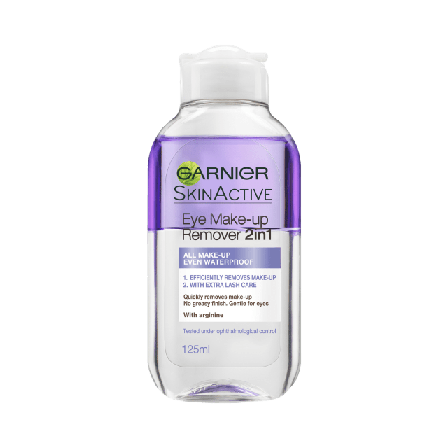Garnier Eye Make-Up Remover 2 In 1, 125 ml Makeupremover Dam