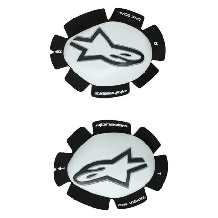 Slider Na Kolena Alpinestars GP Plus Bílá/Černá Univerzální velikost