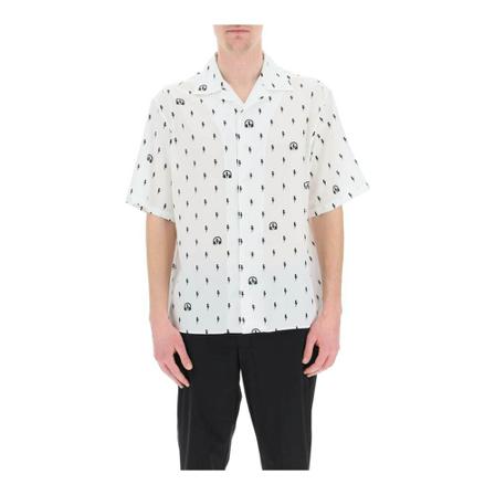 Neil Barrett, Shirt Wit, Heren, Maat:M