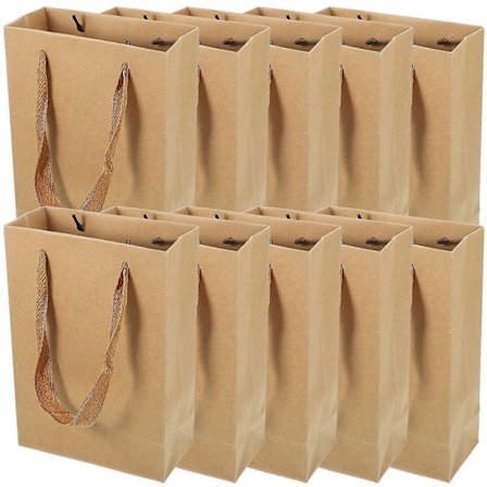 25 st Godispåsar i papper Förvaringspåsar Godis Presentpåsar Papperskassar