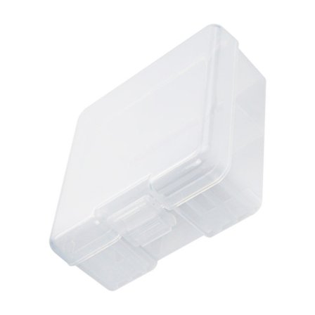 Läpinäkyvä muovinen paristokotelo 100 kpl AA 3A paristojen järjestelijäpidike