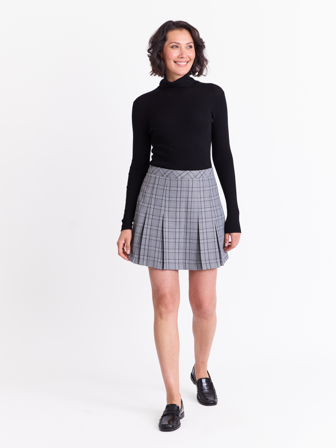 MATCH - Noemi skjørt - Va Vite - Str. 44 - Dame - Kjoler & Skjørt - 98% polyester - resirkulert, 2% elastan