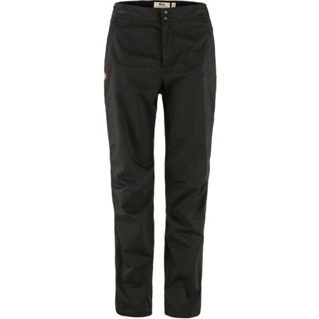 Fjällräven Women's Abisko Hike Hose in Black/Schwarz, G-1000 | Size: 46/Short