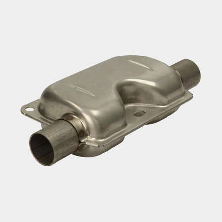 Uitlaatdemper Eberspächer, 163 mm, Ø24 mm