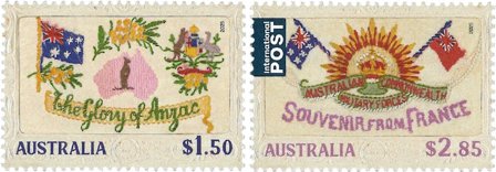 Australien - Anzac Day - Postfrisk sæt 2v