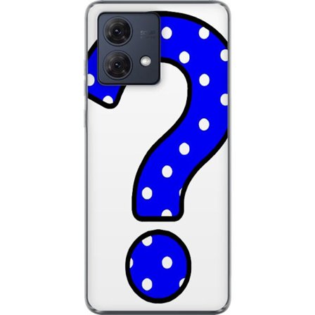 Kompatibel Mobilcover til Motorola Moto G84 Spørgsmålstegn Fyndiq og CDON