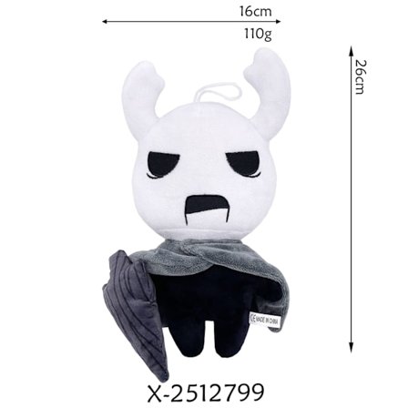 Hollow Knight pehmolelu - Suloinen Knight-pehmonukke, ihanteellinen keräilijöille ja faneilleBrainrot *Zuo Te*