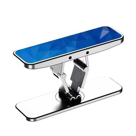 Metalltelefonstativ 360 Rotate Kickstand Mini Folding Mount Holde Silver
