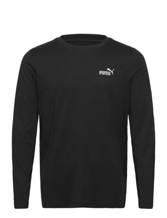 PUMA Ess No. 1 Logo Longsleeve Tee - Black - XL