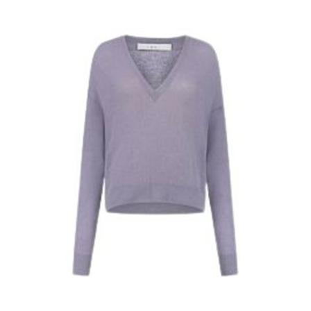 IRO V-neck Strik Lilla, Dame Striktrøjer