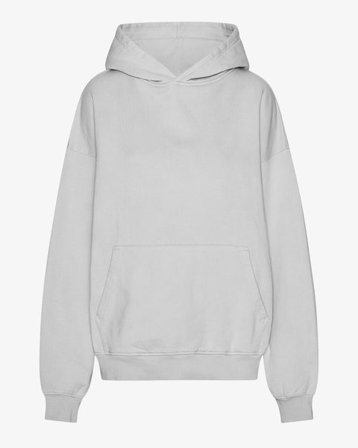 Organic Oversized Hood - Faded Grey