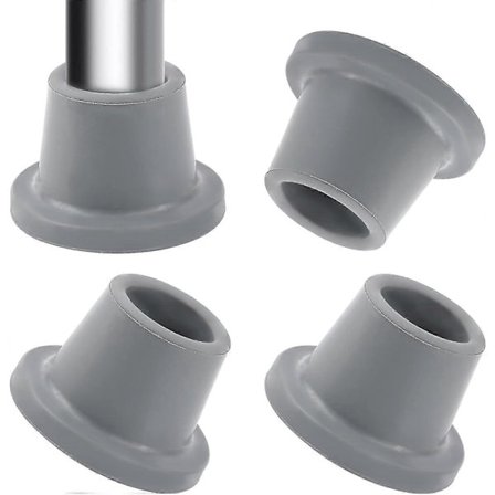 Suihkutuolin jalkojen suojukset, kestävä 4 kpl pakkaus, suihkutuolin kumijalkojen vaihtopäät suihkutuoliin, kylpyistuimeen, suihkulahja SXXJ