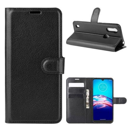 Classic Motorola Moto E6s (2020) Etui - Sort Black