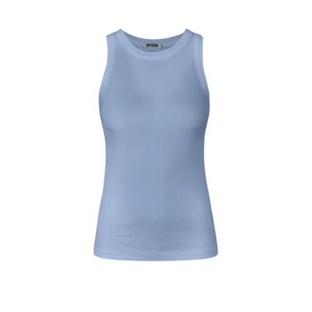 Drykorn, Sleeveless Top Blauw, Dames, Maat:L