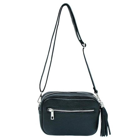 Axelremsväska skinn