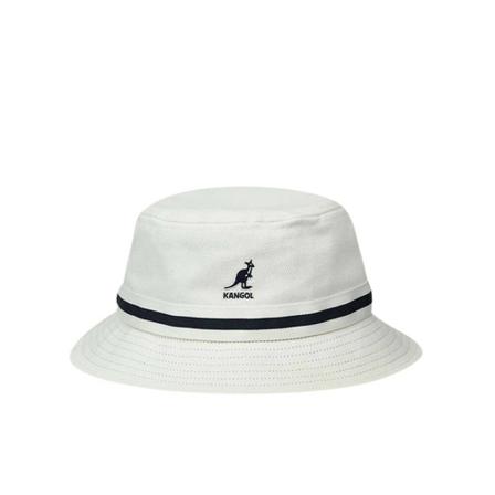 Kangol Stripe Lahinch K4012Sp hat Hvid, unisex Accessories