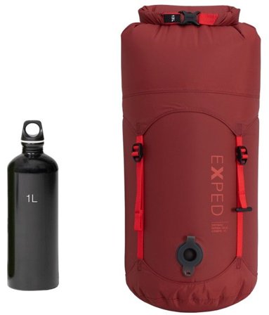 Exped Drybag Versa Telecompression 13 Burgundy