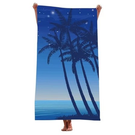 XXL Mikrokuitu Rantapyyhe 70x140 cm, Kylpypyyhe / Rantapyyhe, mikrokuituinen rantapyyhe - Nopeasti kuivuva ja Kevyt