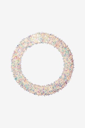 Star Trading - Utendørs krans Magic 45cm - Hvit - Julepynt - Fra Homeroom