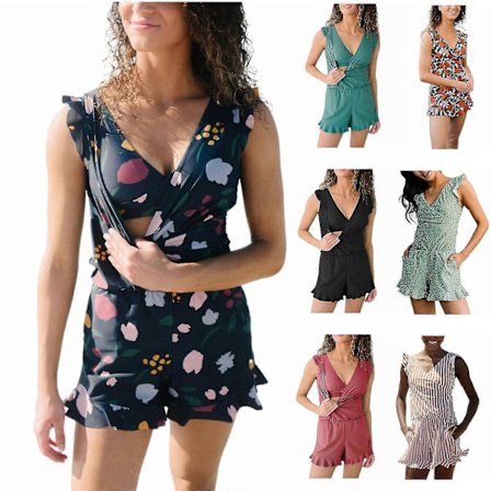 Baddräkt med inbyggd BH och avtagbar vaddering i stora storlekar, baddräkt i ett stycke för kvinnor, strandkläder, snabbtorkande baddräkt för damer -