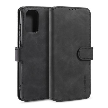 Samsung Galaxy S20 - Dg.ming Retro Plånboksfodral - Svart Black Svart
