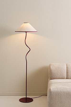 Jotex - Golvlampa Röd JULIET - Köp Golvlampor hos Jotex