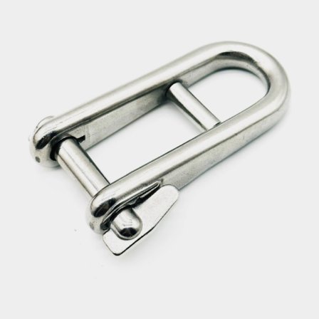 Grillete de llave NOCK Essentials, Ø8 mm, 54 mm, acero inoxidable, con pasador