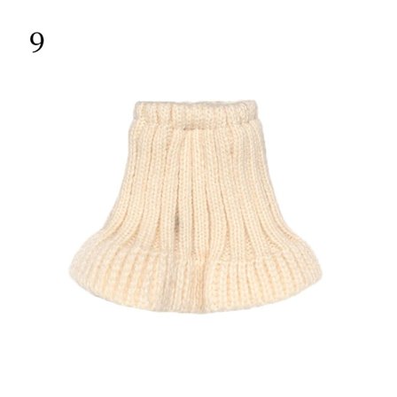 Ministickad tröja pälskappa 9 9