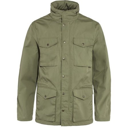 Fjällräven Men's Räven Jacket in Green, G-1000 /HC-Lite | Size: XL