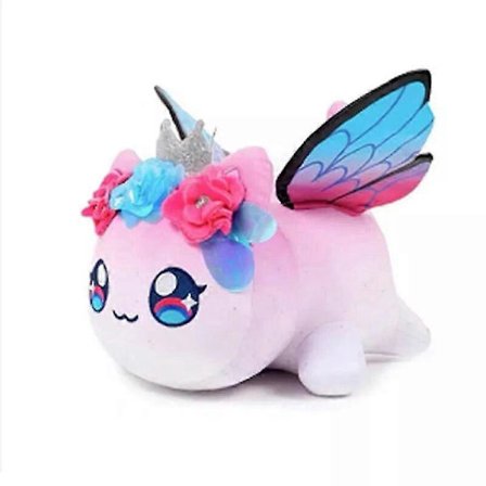 Meemeow Aphmau Plushie Meemeows Food Cats Plushie Paketti Ahpmau Ranskalaisia Perunoita Hamburger Tyyny Plushie Lelut Kawaii Söpö Plushie Kissat Nuken