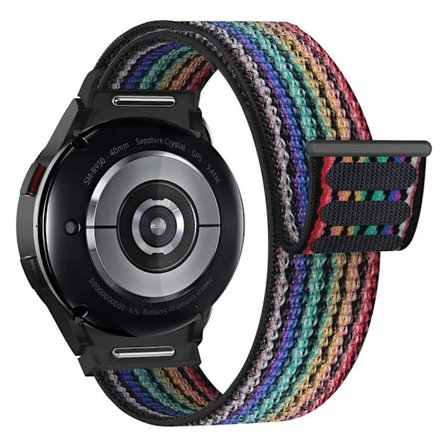 Armband för Samsung Galaxy Watch 7/6/4/classic/5 pro 44mm 40mm handled Utan Glipor Nylon sport loop correa armband Galaxy Watch 7 Armband