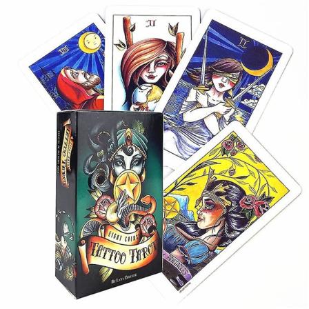 2021 Dancing In The Dark Tarotkortdäck Full engelsk brädspelsfest Familjespelkort Oracle-kort Kortspel82st Tt154