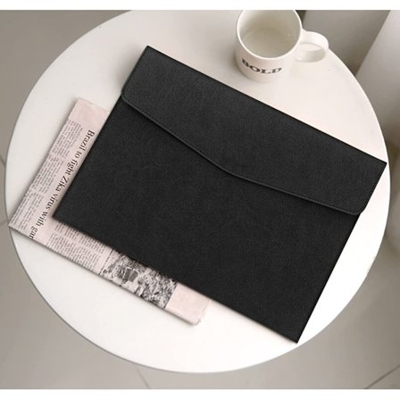 Filmapp, PU-läder A4-dokumenthållare