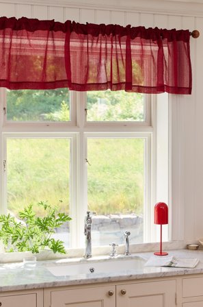 Jotex - Gardinkappe Vinrød - CAISA - Kjøp Gardinkapper hos Jotex