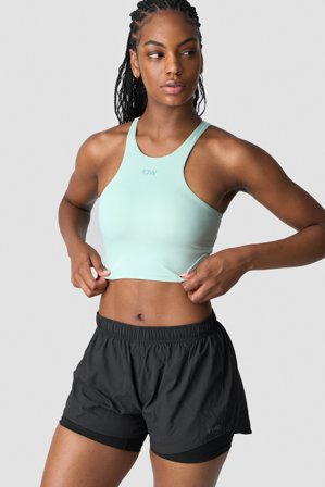 Endurance 2-in-1 Tank Top Wmn Dusty Mint