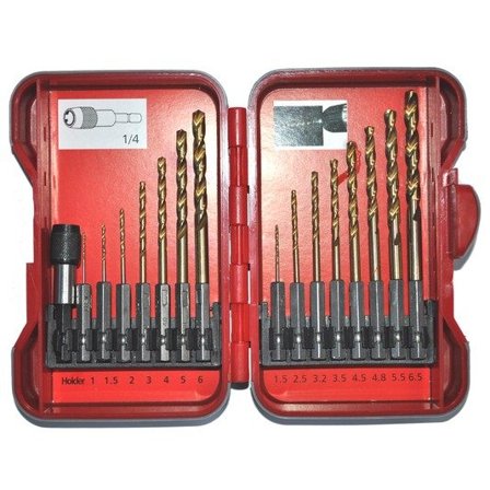 Fixit Borsett Hss 6-Kant 16 deler