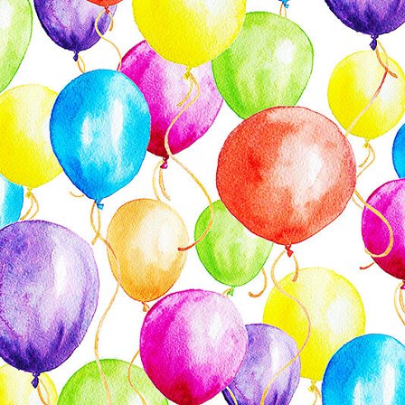 SERVIETTER 33x33cm Flying Balloons