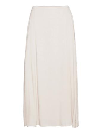 Andina Skirt 10867 Langt Skjørt Creme Samsøe Samsøe