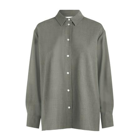 Samsøe Samsøe, Casual Shirts Szary, Kobieta, Rozmiar: S