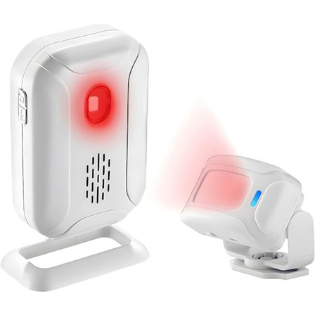 Bevægelsessensor dørklokke, dørklokke til forretningsindgang, butik velkomstsummer monitor