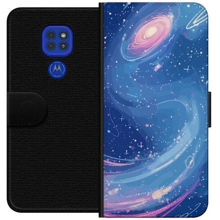 Yhteensopiva Lompakkokotelo Motorola Moto G9 Play Galaksi
