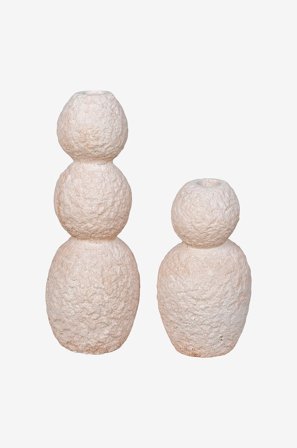 House Nordic - Kynttilänjalka 2 kpl - Beige - Kynttilänjalat & lyhdyt - - Homeroom