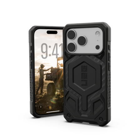 UAG Monarch Pro MagSafe-kuffert til iPhone 17 Pro - sort